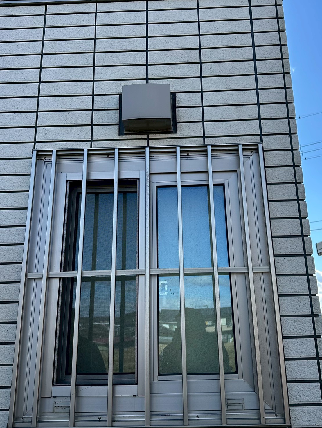 外壁の換気口周りの汚れ （After）